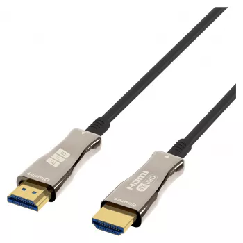 EFB Elektronik Cable de fibra óptica HDMI AOC Active 4K60Hz negro - Digital/Display/Vídeo - 50 m (HDMI-20-00010)