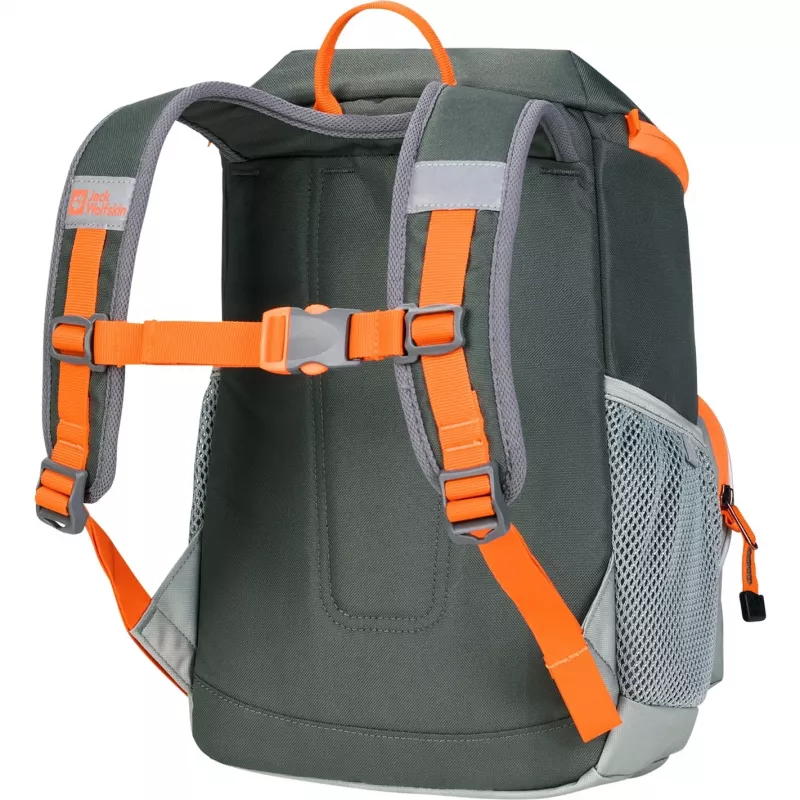 Mochila Jack Wolfskin Erlebnis Pack - verde/naranja, 11 l