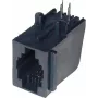 Conector modular ShiverPeaks 79214 4/4 montaje en placa sin apantallar