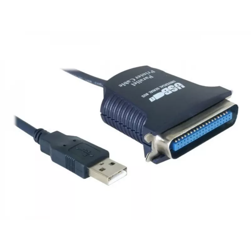 Cable USB a impresora DeLOCK 82001 1,8 m negro