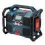 Radio de obra con batería Bosch GPB 18VH-6, compatible con el sistema de baterías Bosch 18V