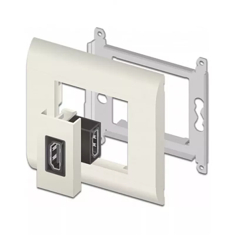 Módulo HDMI DeLOCK Easy 45 81304 en ángulo 90° 22,5 x 45 mm