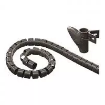 MediaRange - tubo guía de cables - negro