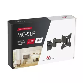 Soporte de pared ajustable Maclean MC-503A para pantallas LCD LED plasma de 23 - 42