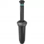 Sistema de riego aspersor emergente MD80 negro gris alcance 3,5 a 5 metros