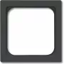 BUSCH JAEGER 1710-0-3897 - negro - sin tornillos - cualquier marca - 63 mm - 63 mm - 51 x 51 mm