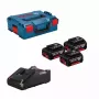 Atornillador BOSCH A BATERÍA 18V 5,0Ah x3 +CARGADOR GAL 18V-40 +LB 0615990L3T OEM