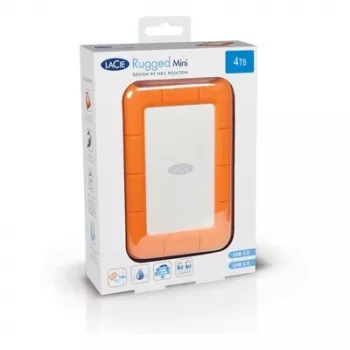 LACIE RUGGED MINI USB 3.0 2TB / Resistente a golpes, lluvia y presión / 6,4cm 2,5 pulgadas