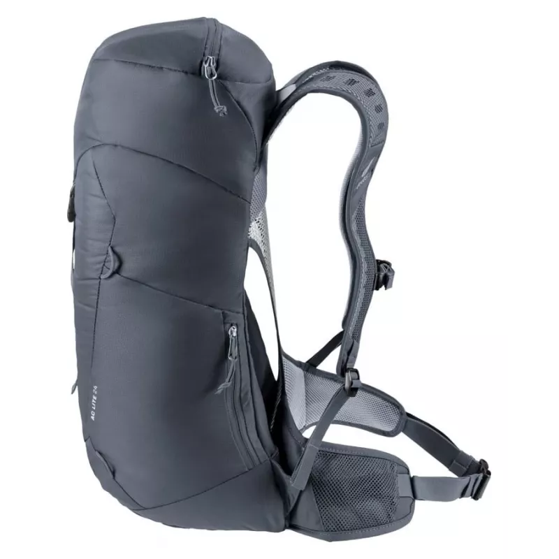 Deuter AC Lite 24 mochila de senderismo, 24 L, negro