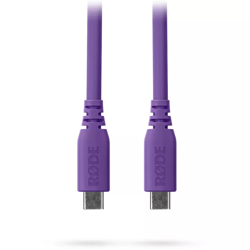 Cable USB-C a USB-C Rode SC27-PU USB 3.2 Gen1, morado (2 m, PD)