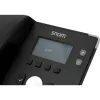 snom D120 - teléfono VoIP - conferencia triple - SIP - 2 cables - negro (4361)