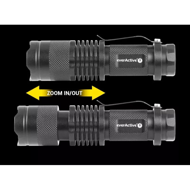 Linterna LED everActive FL-180 Bullet con LED CREE XP-E2