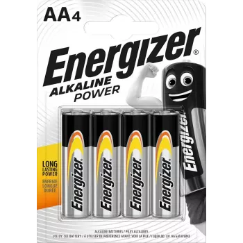 Pila alcalina AA desechable Energizer Classic 1,5V LR6 — 4 uds., 50,5×14,5 mm, 23 g