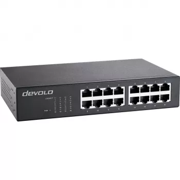 Switch Ethernet Devolo 16 puertos 16× Gigabit Ethernet