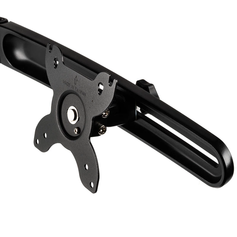 SilverStone SST-ARM31BS soporte de brazo para tres monitores, negro