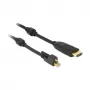 Adaptador de cable de vídeo DeLOCK 83732 Mini DisplayPort a HDMI 5 m negro
