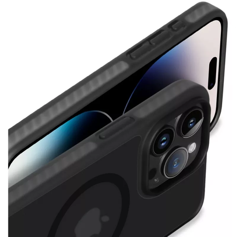 StyleShell Invisio, funda para móvil Negra, iPhone 16 Pro Max