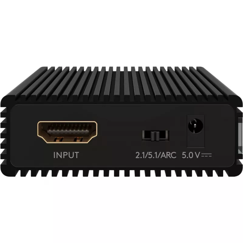 Extractor de audio HDMI Wentronic Goobay 4K a 60 Hz 58477 - cable -...