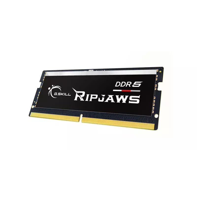 SO-DIMM 32 GB DDR5-5600, memoria RAM negra, F5-5600S4645A32GX1-RS, Ripjaws, INTEL XMP