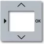 BUSCH JAEGER 2CKA006430A0305 - plata - plástico - Busch-Jaeger - 6455-101 - 6456-101 - 1098 U-101 - 1098 UF-101 - 6465 U-101 - CO2 1091 U - 63 mm - 63 mm