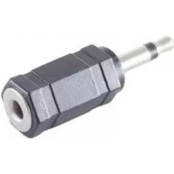 Conector de cable ShiverPeaks BS57015 3,5 mm negro macho/hembra