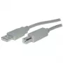 Cable USB S Conn 77022 Gris