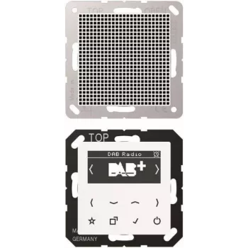 Radio DAB+ jung DABA1WW Mono diseño compacto — DABA1WW