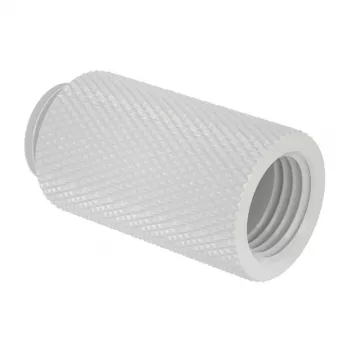 Extensión recta G1/4 pulgadas Barrow MF 30 blanca – extensión recta conector macho-hembra G1/4 pulgadas, longitud 30 mm, acabado blanco