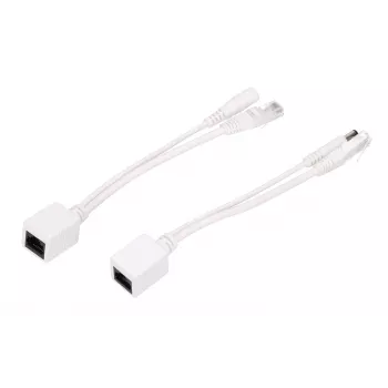 Inyector PoE Extralink de 1 puerto, inyector y divisor PoE, 100 Mb/s