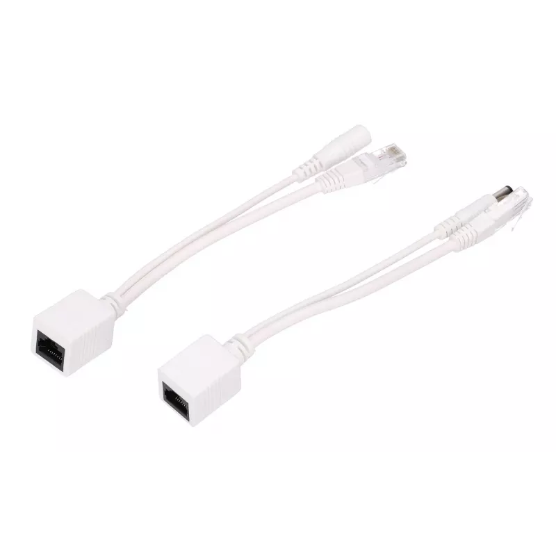 Inyector PoE Extralink de 1 puerto, inyector y divisor PoE, 100 Mb/s