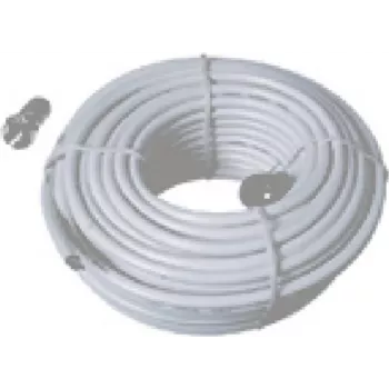 Set de cable coaxial ShiverPeaks 81001-20-2L 0,643/3,7 con 2 conectores F