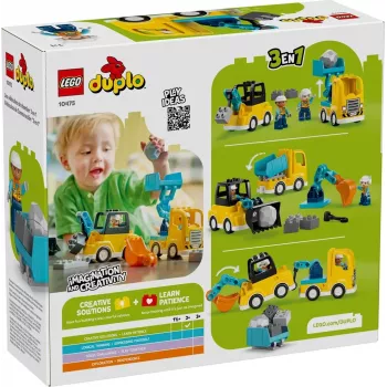 LEGO DUPLO 10475 3 en 1 Vehículos de obra