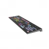 Teclado Logickeyboard LKB-FLS-A2PC-DE Universal USB QWERTZ alemán negro