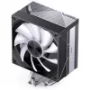 Disipador de CPU Jonsbo CA40 negro ARGB, ventilador PWM de 120 mm, 225 W TDP, negro