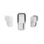 Detector de cortina exterior Ajax 101441 — inalámbrico, detector de movimiento blanco con característica de cortina para protección exterior