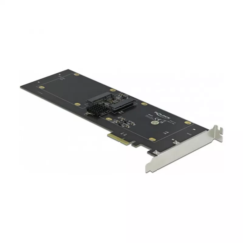 Tarjeta PCI Express x2 DeLOCK 90433 para 4 x SATA HDD SSD RAID