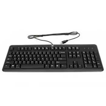 Teclado HP 672647-333 universal USB neerlandés negro