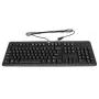 Teclado HP 672647-333 universal USB neerlandés negro