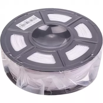 Filamento para impresión 3D ABS, 1,75 mm, 1 kg, blanco