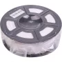 Filamento para impresión 3D ABS, 1,75 mm, 1 kg, blanco