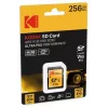 Tarjeta de memoria Kodak EKMSD256GUHS2V2K SDXC UHS-II 256 GB lectura 300 MB/s escritura 270 MB/s U3 V90 clase 10