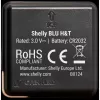 Shelly BLU H&T sensor de temperatura y humedad (negro)