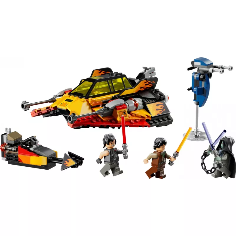 LEGO Star Wars Flame Speeder 75414 set de vehículo de nieve – 349 piezas, 3 minifiguras, edad 7+