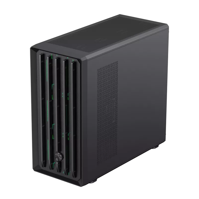 Caja Gamemax | CLAW 460 BK | negra | Mid-Tower | fuente de alimentación no incluida