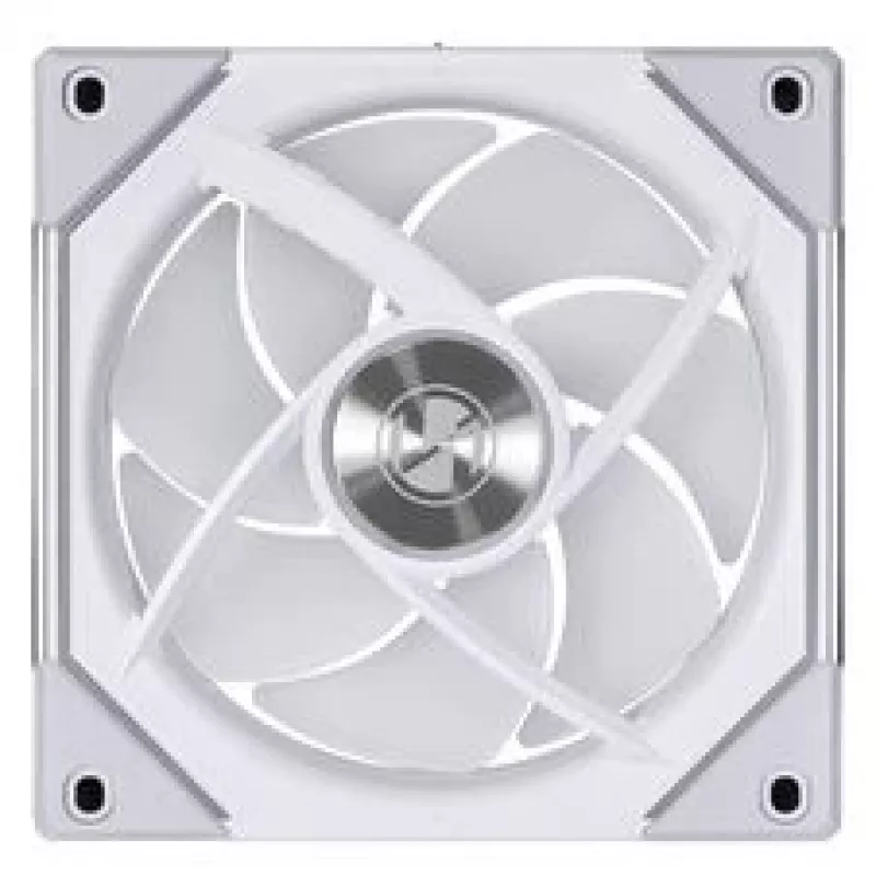 Kit de ventiladores para caja Lian Li UNI FAN SL-INF 120 ARGB PWM, pack de 4, blanco