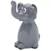 WEDO elefante soporte para gafas, poliresina, gris, 5,0 x 6,1 x 9,3 cm