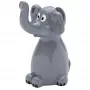 WEDO elefante soporte para gafas, poliresina, gris, 5,0 x 6,1 x 9,3 cm