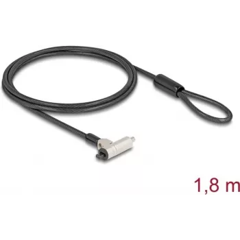 Candado de cable Navilock 20931 Negro Plata 1,8 m 4,5 mm