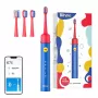Cepillo de dientes eléctrico sónico para niños con app y set de recambios Bitvae BVK7S (azul)