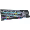 Teclado Logickeyboard LKB-RESB-TM-UK Office Bluetooth QWERTY gris titanio